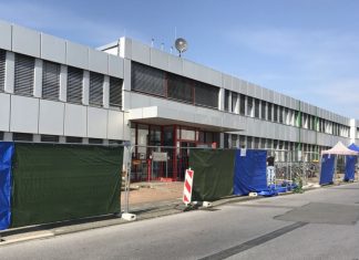 Die Flüchtlingsunterkunft an der Seibelstraße. Foto: Kreisstadt Mettmann